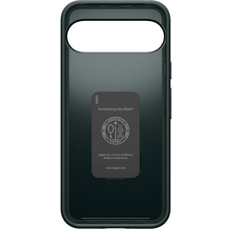 Пластиковый чехол Spigen (SGP) Thin Fit для Google Pixel 9 / 9 Pro - Abyss Green: фото 8 из 16