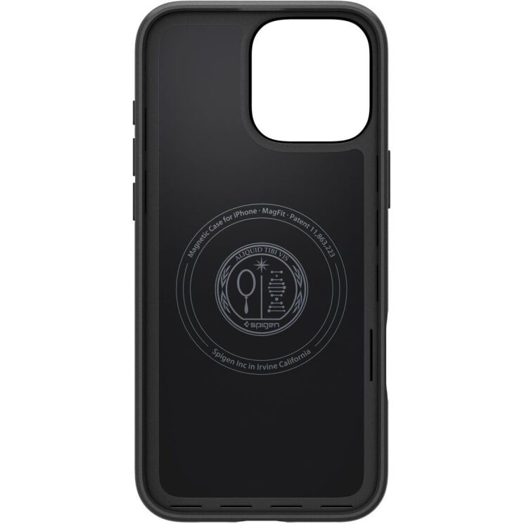 Захисний чохол Spigen (SGP) Thin Fit (MagFit) для Apple iPhone 16 Pro - Black: фото 5 з 15