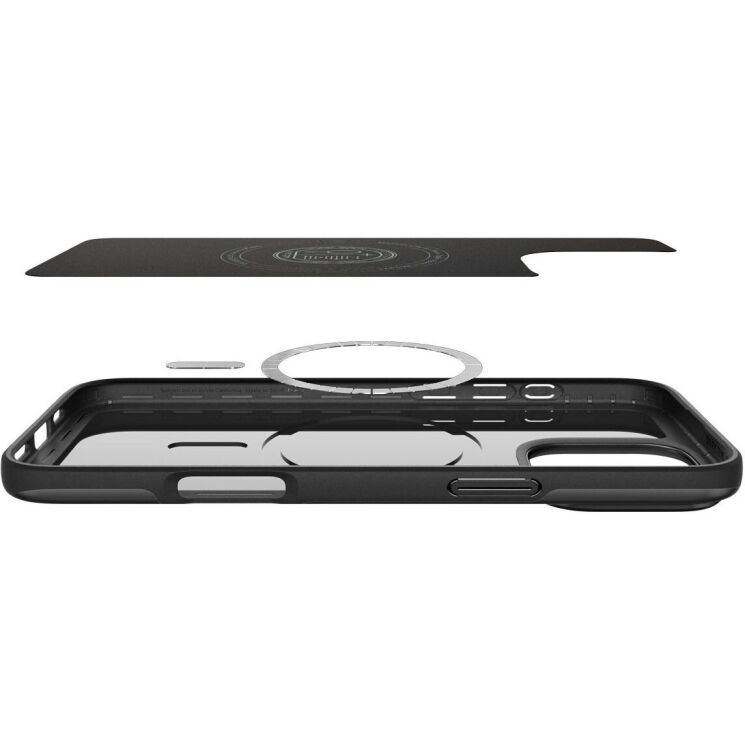 Захисний чохол Spigen (SGP) Thin Fit (MagFit) для Apple iPhone 16 Pro - Black: фото 7 з 15