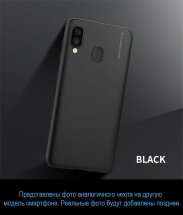 Пластиковий чохол X-LEVEL Slim для Samsung Galaxy J8 2018 (J810) - Black: фото 1 з 1