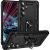 Противоударный чехол с подставкой Deexe Armor Case для Samsung Galaxy S26 FE - Black: фото 1 из 7