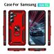 Противоударный чехол с подставкой Deexe Armor Case для Samsung Galaxy S26 FE - Blackish Green (412722DG). Фото 3 из 7