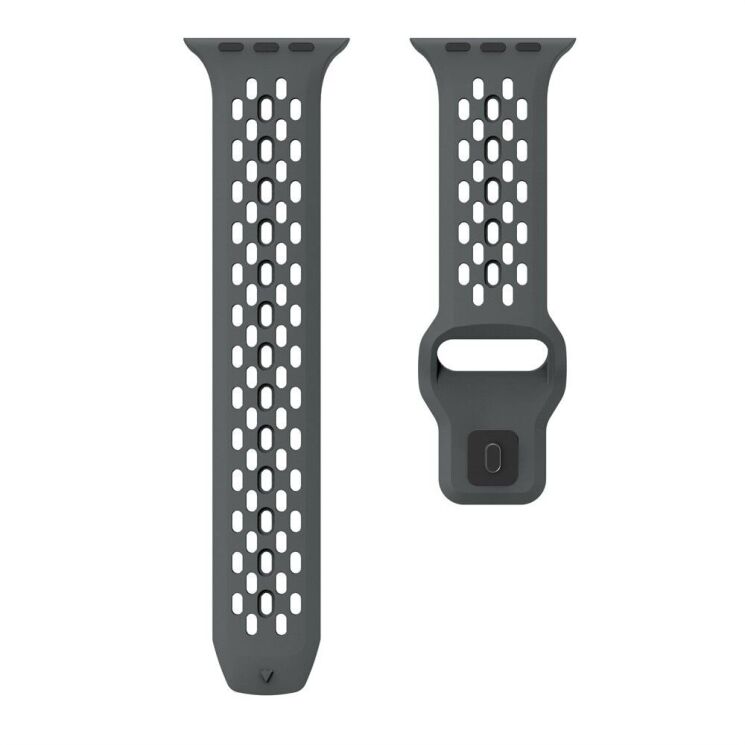 Ремінець Deexe Astra Strap для Apple Watch 42 (Series 10) / 41 / 40 / SE 40 / 38 - Dark Grey: фото 3 з 7