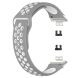 Ремешок Deexe Dot Color для Huawei Watch Fit - Grey / White (258712J). Фото 3 из 5