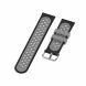 Ремешок Deexe Dual Color для Xiaomi Mi Watch (Chinese) - Black/Grey (249600C). Фото 5 из 7