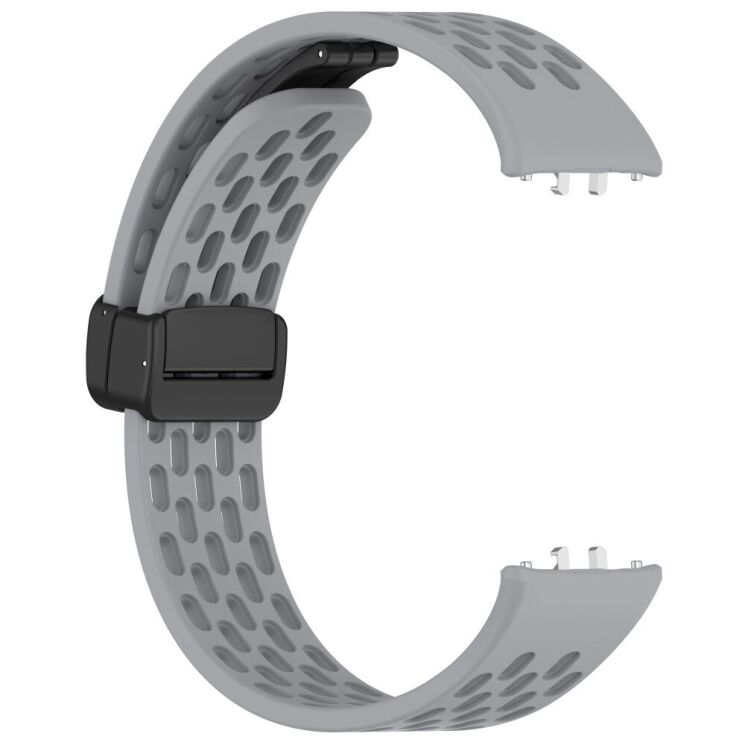 Ремінець Deexe Eclipse для Samsung Galaxy Fit 3 - Grey: фото 4 з 7
