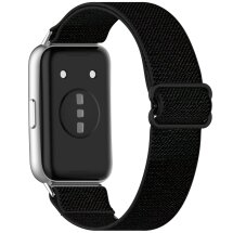 Ремешок Deexe Knitted Strap для Huawei Band 11 Pro / Band 11 - Black: фото 1 из 5