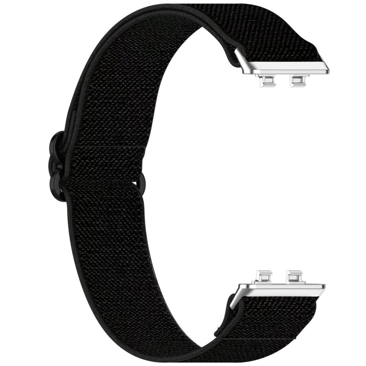 Ремешок Deexe Knitted Strap для Huawei Band 11 Pro / Band 11 - Black (410600B) Ремешок Deexe Knitted Strap для Huawei Band 11 Pro / Band 11 - Black: фото 2 из 5