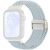 Ремешок Deexe Knitted Strap для Huawei Watch Fit 3 / Fit 4 / Fit 4 Pro - Baby Blue: фото 1 из 7