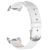 Ремешок Deexe Leather Strip для Xiaomi Mi Smart Band 8 / 9 - White: фото 1 из 6