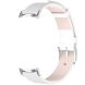 Ремешок Deexe Leather Strip для Xiaomi Mi Smart Band 8 / 9 - White (326039W). Фото 4 из 6