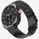 Ремінець Deexe Metal Strap для Samsung Galaxy Watch 8 (40/44mm) / 8 Classic - Black (384123B). Фото 2 з 6