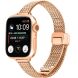 Ремінець Deexe Milanese Band для Apple Watch 42 (Series 10) / 41 / 40 / SE 40 / 38 - Rose Gold (345124RG). Фото 2 з 6