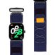Ремінець Deexe Military для Xiaomi Redmi Watch 4 / 5 / Mi Smart Band 8 Pro / Band 9 Pro - Midnight Blue (337419MB). Фото 2 з 8