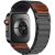 Ремінець Deexe Nylon Leather для Huawei Watch 5 / Fit 5 Pro / Fit 4 / Fit 4 Pro / Fit 3 - Dark Grey: фото 1 з 7