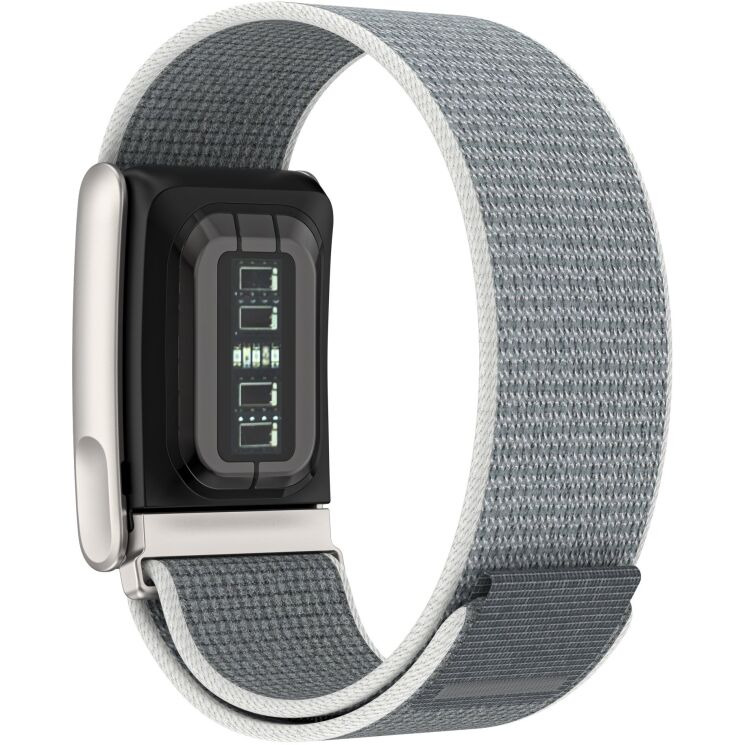 Ремешок Deexe Nylon Loop для WHOOP MG - Silver: фото 2 из 7
