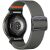 Ремешок Deexe Orbit Flex для Samsung Galaxy Watch 4 / 5 / 6 / 7 / FE (40mm) - Dark Grey: фото 1 из 5