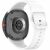 Ремешок Deexe Silicone Band для Samsung Galaxy Watch 8 (40/44mm) / 8 Classic - White: фото 1 из 7