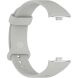 Ремінець Deexe Silicone Band для Xiaomi Mi Smart Band 9 Pro - Grey (370312H). Фото 3 з 12