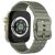 Ремешок Deexe Silicone Fit для Huawei Watch Fit 3 / Fit 4 / Fit 4 Pro - Army Green: фото 1 из 4