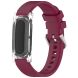Ремінець Deexe Soft Silicone для Google Fitbit Air - Wine Red (258001WR). Фото 1 з 9