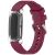 Ремешок Deexe Soft Silicone для Google Fitbit Air - Wine Red: фото 1 из 9