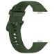 Ремінець Deexe Soft Silicone для Huawei Watch Fit 3 - Army Green (357103AG). Фото 3 з 7