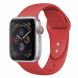 Ремешок Deexe Soft Touch для Apple Watch 42 (Series 10) / 41 / 40 / SE 40 / 38 - Red (251816R). Фото 2 из 3