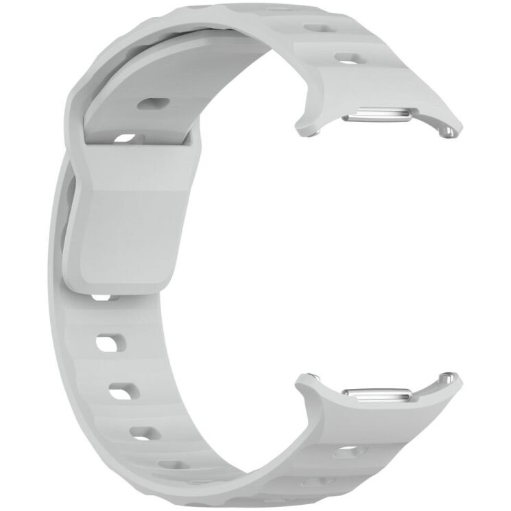 Ремешок Deexe Sport Series для Samsung Galaxy Watch Ultra (47mm) - Light Grey: фото 3 из 6