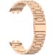 Ремешок Deexe Stainless Steel для Huawei Band 11 Pro / Band 11 - Rose Gold (410603RG). Фото 3 из 10
