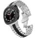Ремешок Deexe Stainless Steel QuickFit для Samsung Galaxy Watch Ultra (2025) - Silver / Black (387803S). Фото 2 из 7
