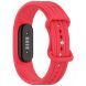 Ремінець для годинника Reframe Texture Wave для Google Fitbit Air - Red (258008R). Фото 3 з 9