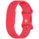 Ремінець для годинника Reframe Texture Wave для Google Fitbit Air - Red (258008R). Фото 1 з 9