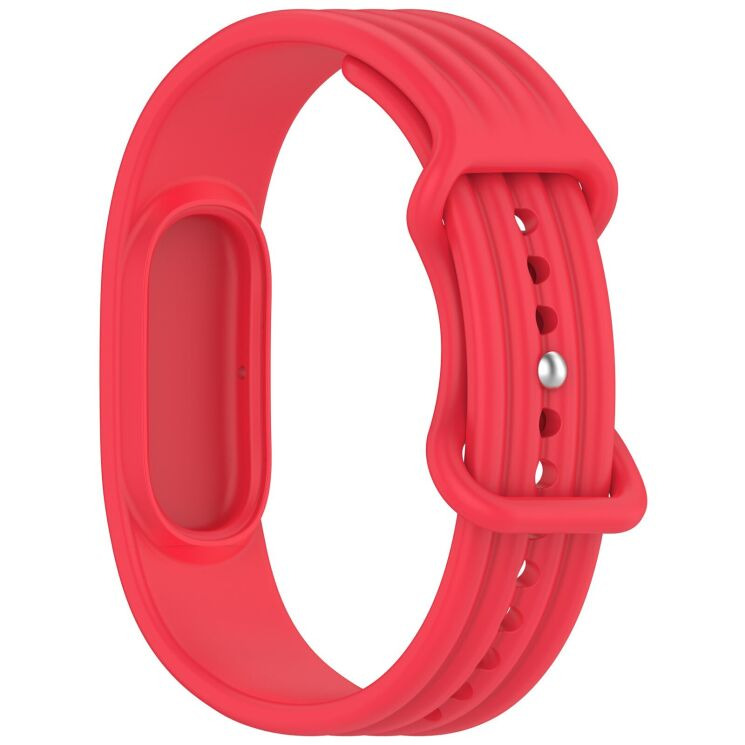 Ремінець для годинника Reframe Texture Wave для Google Fitbit Air - Red (258008R) Ремінець для годинника Reframe Texture Wave для Google Fitbit Air - Red: фото 4 з 9