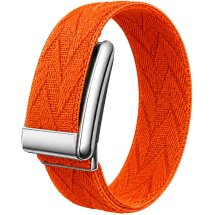Ремешок для часов Reframe Weave Fit для WHOOP 5.0 / MG - Orange / Silver: фото 1 из 3