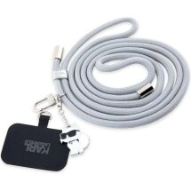 Ремешок для смартфона Karl Lagerfeld Universal CBDY Cord (KLUCNMSCKIG) - Grey: фото 1 из 3