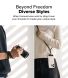 Ремешок для смартфона Ringke Link & Flow Shoulder Strap Y-Type (8800293851615) - Mute Mint (983039MM). Фото 5 из 14