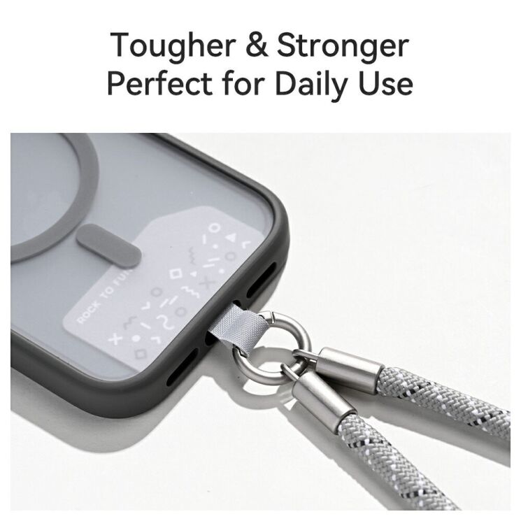 Ремінець для смартфона ROCK Tether Cord - Orange: фото 7 з 13