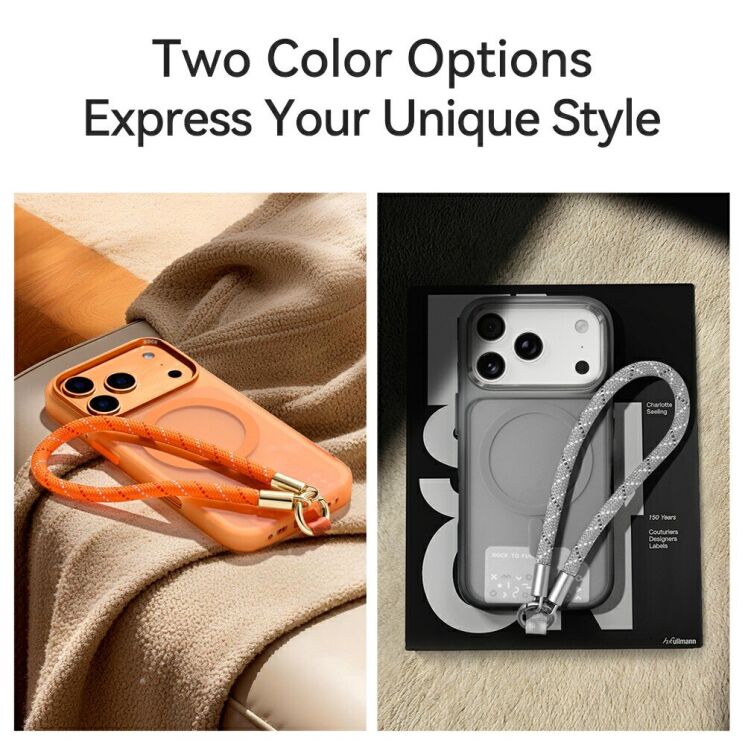 Ремінець для смартфона ROCK Tether Cord - Orange: фото 4 з 13