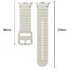 Ремінець KALEBOL Silicone Strap для Samsung Galaxy Watch 8 (40/44mm) / 8 Classic - Beige (384114E). Фото 6 з 7