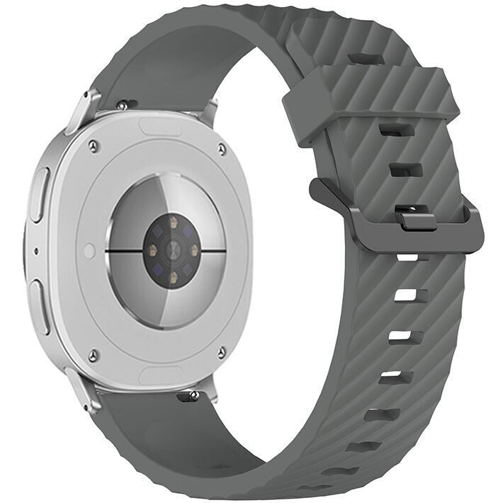 Ремінець KALEBOL Tire Pattern для Samsung Galaxy Watch 8 (40/44mm) / 8 Classic - Grey (384146H) Ремінець KALEBOL Tire Pattern для Samsung Galaxy Watch 8 (40/44mm) / 8 Classic - Grey: фото 1 з 5