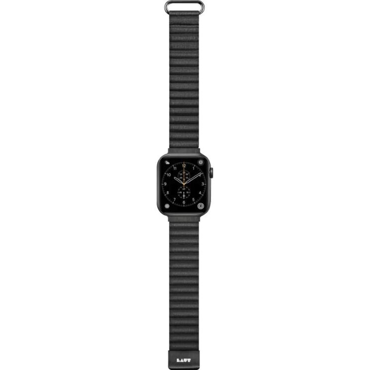 Ремешок LAUT NOVI LUXE для Apple Watch 42 (Series 10) / 41 / 40 / SE 40 / 38 (L_AWS_NL_BK) - Black: фото 3 из 7