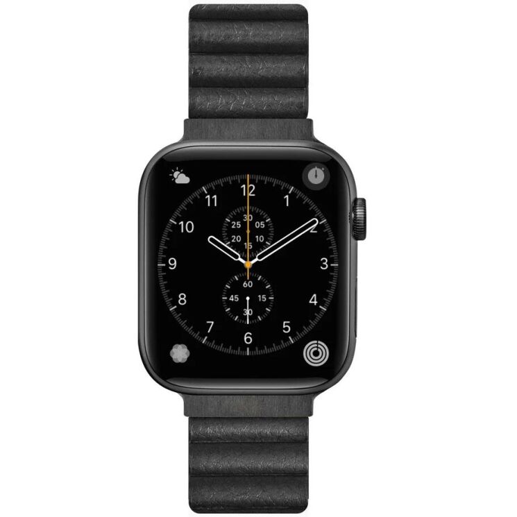 Ремешок LAUT NOVI LUXE для Apple Watch 42 (Series 10) / 41 / 40 / SE 40 / 38 (L_AWS_NL_BK) - Black: фото 2 из 7