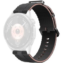 Ремешок Reframe Sport Linear для часов с шириной крепления 20 мм - Black / Pink: фото 1 из 9