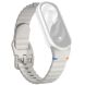 Ремешок Reframe Wavy Pattern для Xiaomi Mi Smart Band 8 / 9 / 10 - Light Grey (326051LH). Фото 1 из 12