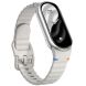 Ремешок Reframe Wavy Pattern для Xiaomi Mi Smart Band 8 / 9 / 10 - Light Grey (326051LH). Фото 2 из 12