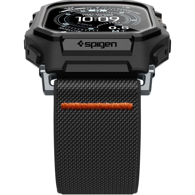 Ремінець Spigen Lite Fit Pro with Screen Protector для Apple Watch Ultra / Ultra 2 / Ultra 3 (49mm) ACS11415 - Black: фото 6 з 15