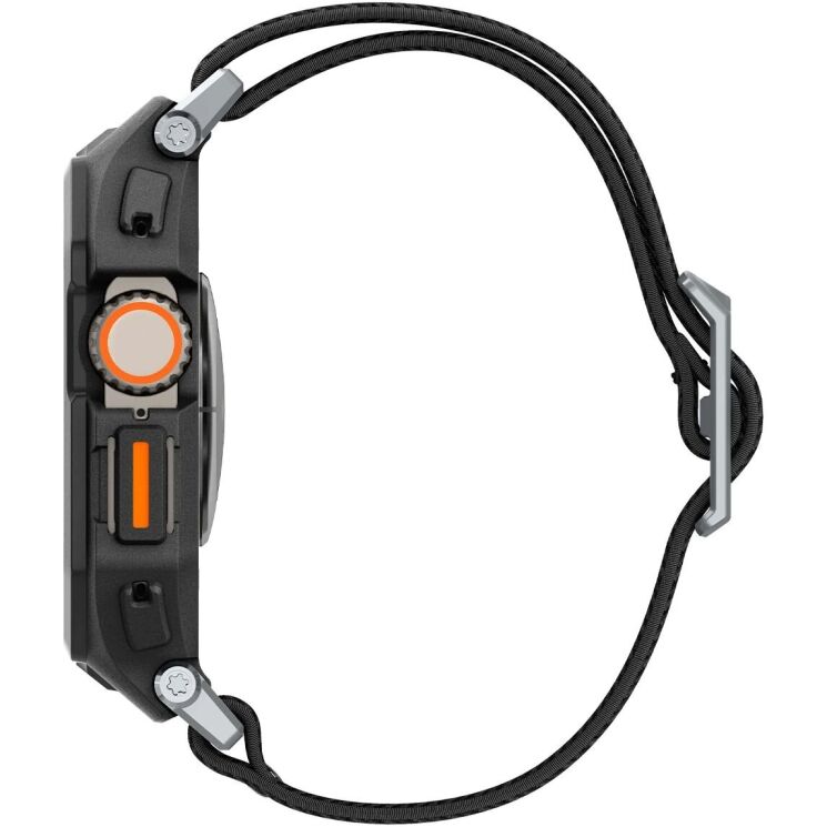 Ремінець Spigen Lite Fit Pro with Screen Protector для Apple Watch Ultra / Ultra 2 / Ultra 3 (49mm) ACS11415 - Black: фото 8 з 15