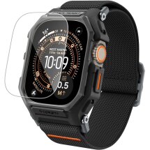 Ремінець Spigen Lite Fit Pro with Screen Protector для Apple Watch Ultra / Ultra 2 / Ultra 3 (49mm) ACS11415 - Black: фото 1 з 15