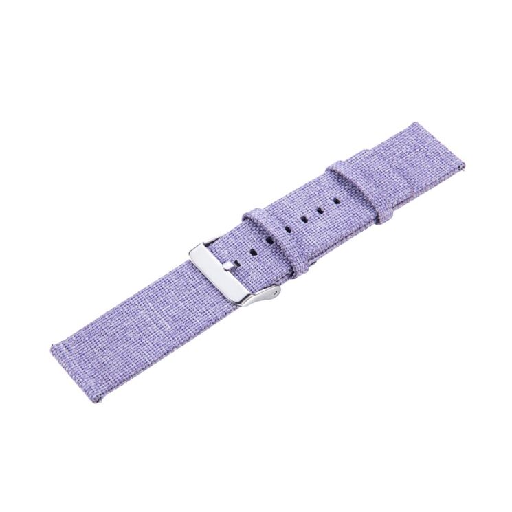 Ремешок UniCase Cloth Texture для Samsung Galaxy Watch 46mm / Watch 3 45mm / Gear S3 - Purple: фото 2 из 6